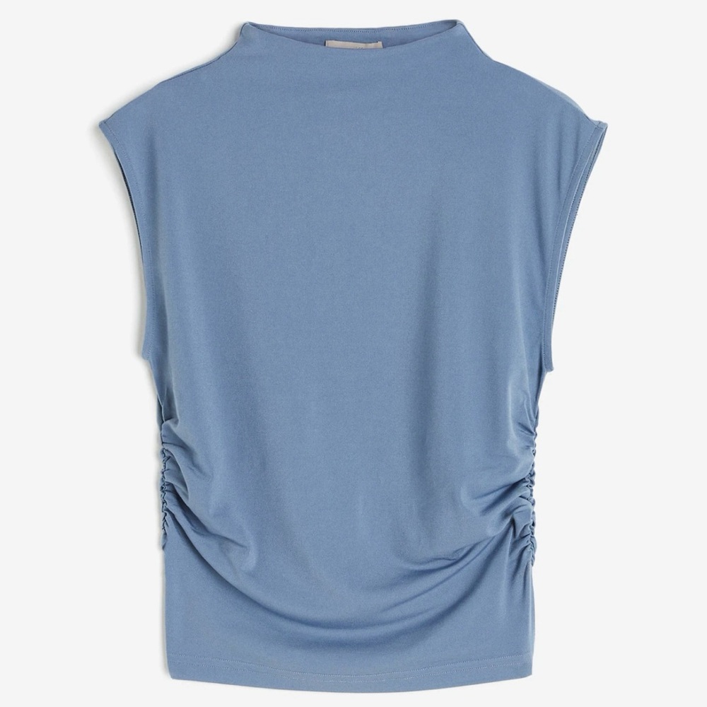 H&M Mock Turtleneck Crop Top